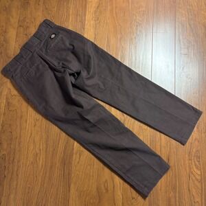 Dickies Flex Slim Taper Work Pants Brown 28x30 WP150CB Mens Chino Trousers